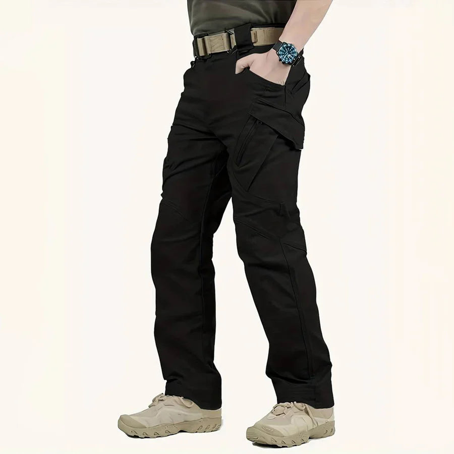Pantalon cargo tactique style militaire multi-poches