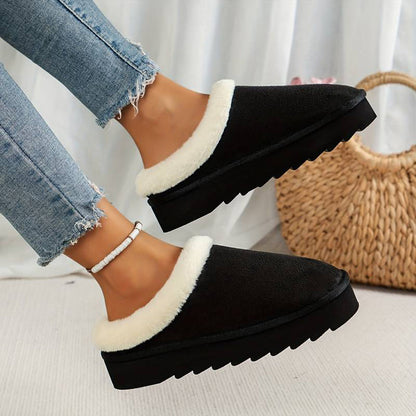 Elegante Damen Wollpantoffeln Luxus Qualität - IdealeKleiden