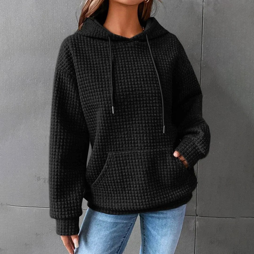 Kapuzenpullover Damen Winterwarm Klassik - IdealeKleiden