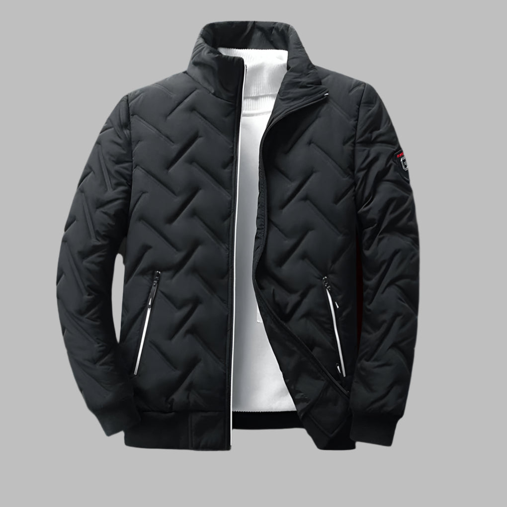 Herren Windbreaker mit Reißverschluss Praktisch - IdealeKleiden