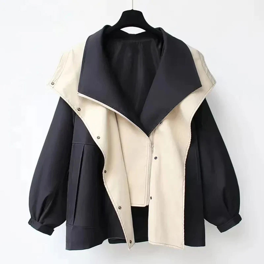 Veste d'automne femme élégante