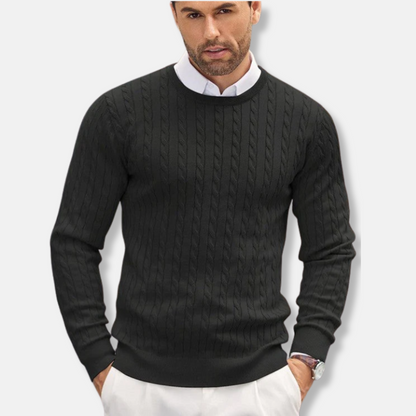 Robe élégante pour femme Slim Fit col rond torsadée