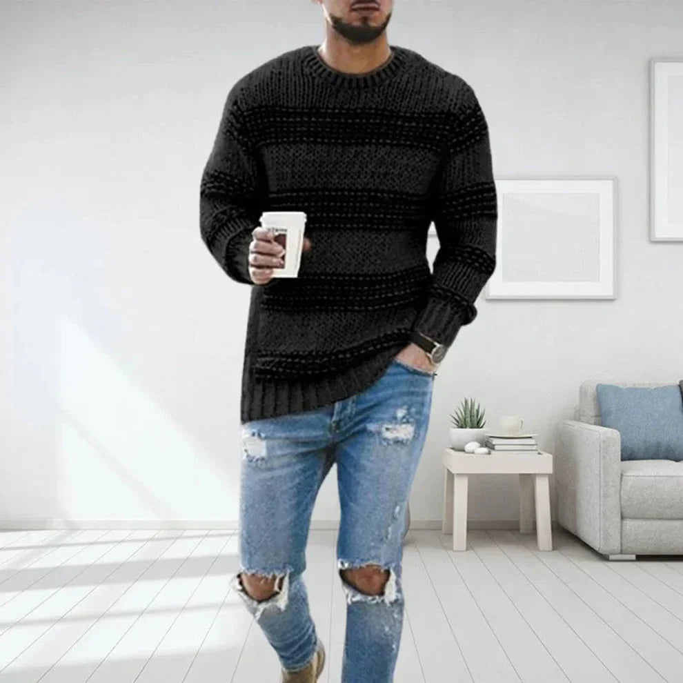 Carlo Pull Homme Doux Tricot