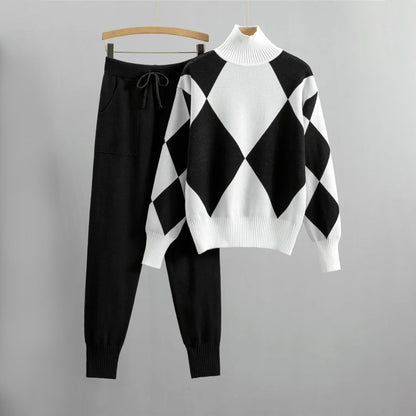 Ensemble douillet jogging et pull pour femme