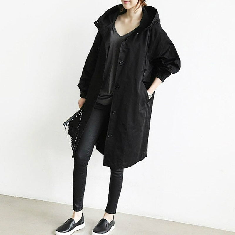 Trench-coat imperméable stylé pour femmes