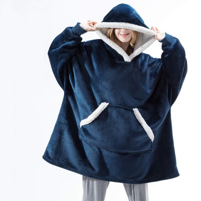 Sweat à capuche douillet Doux & Chaud Polyester
