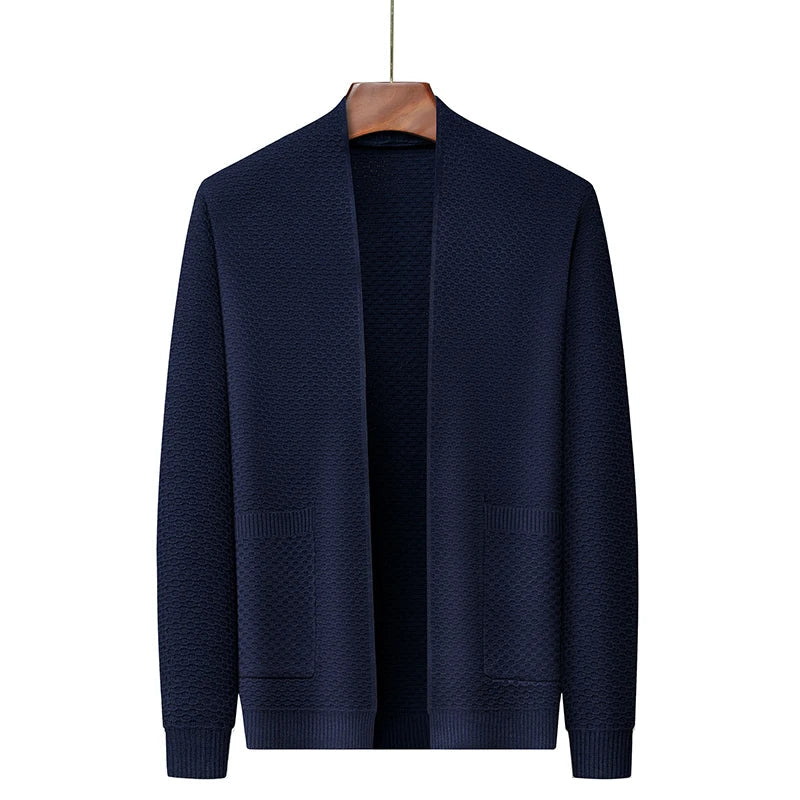 Blazer homme style tricot ouvert