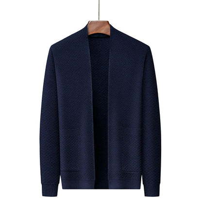 Blazer homme style tricot ouvert