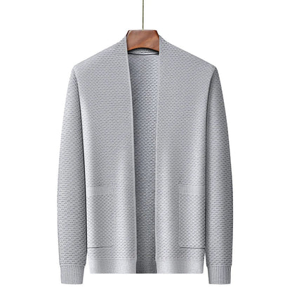 Blazer homme style tricot ouvert