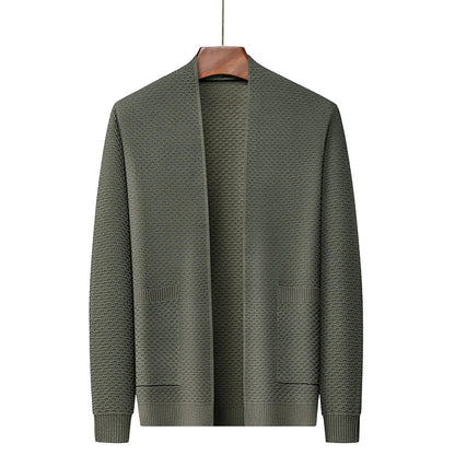 Blazer homme style tricot ouvert