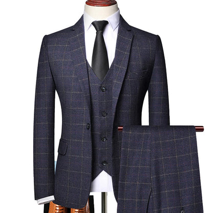 Costume homme 3 pièces élégant moderne