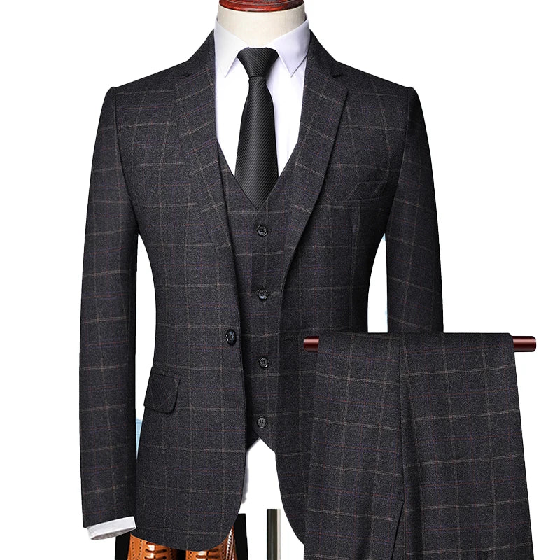 Costume homme 3 pièces élégant moderne