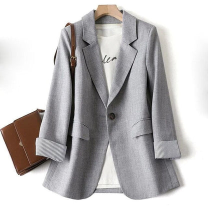 Blazer pour femme avec poches - Élégant et décontracté