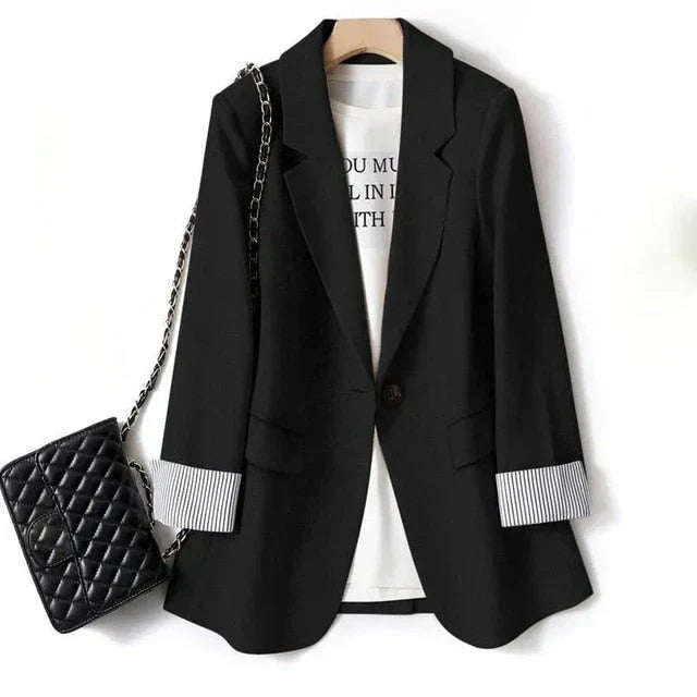 Blazer pour femme avec poches - Élégant et décontracté