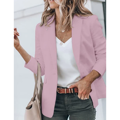 Blazer femme coupe moderne ouverte