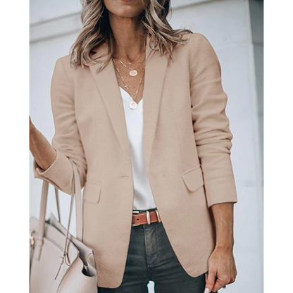 Blazer femme coupe moderne ouverte
