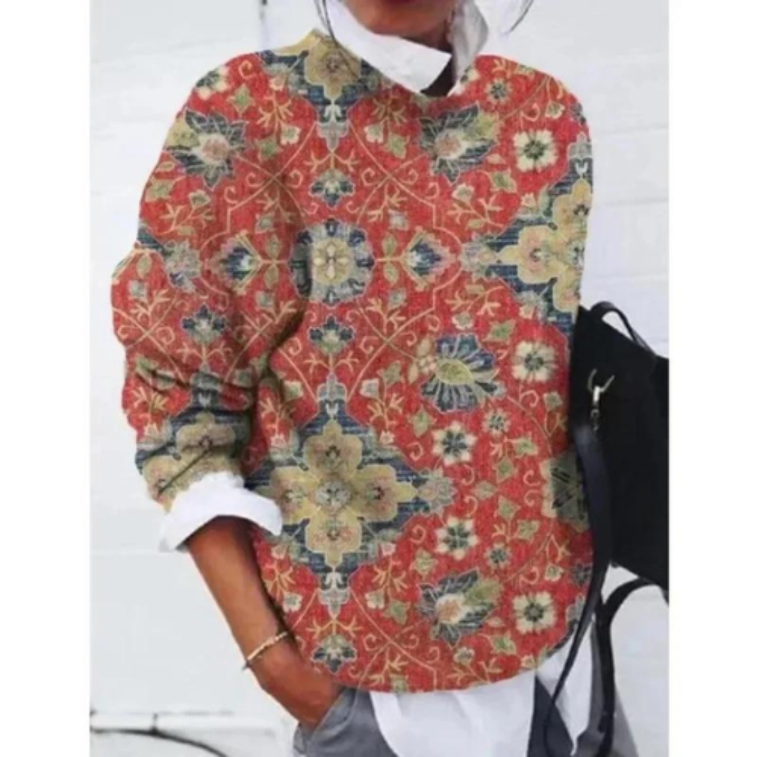 Pull-over femme confortable style chic décontracté