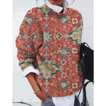 Pull-over femme confortable style chic décontracté