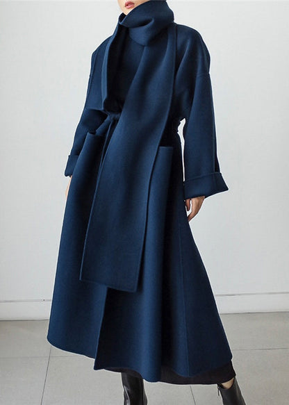 Manteau d'hiver élégant pour femme sur mesure en laine