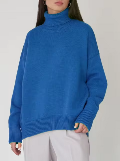 Pull Col Roulé ConfortableCoupe Ample
