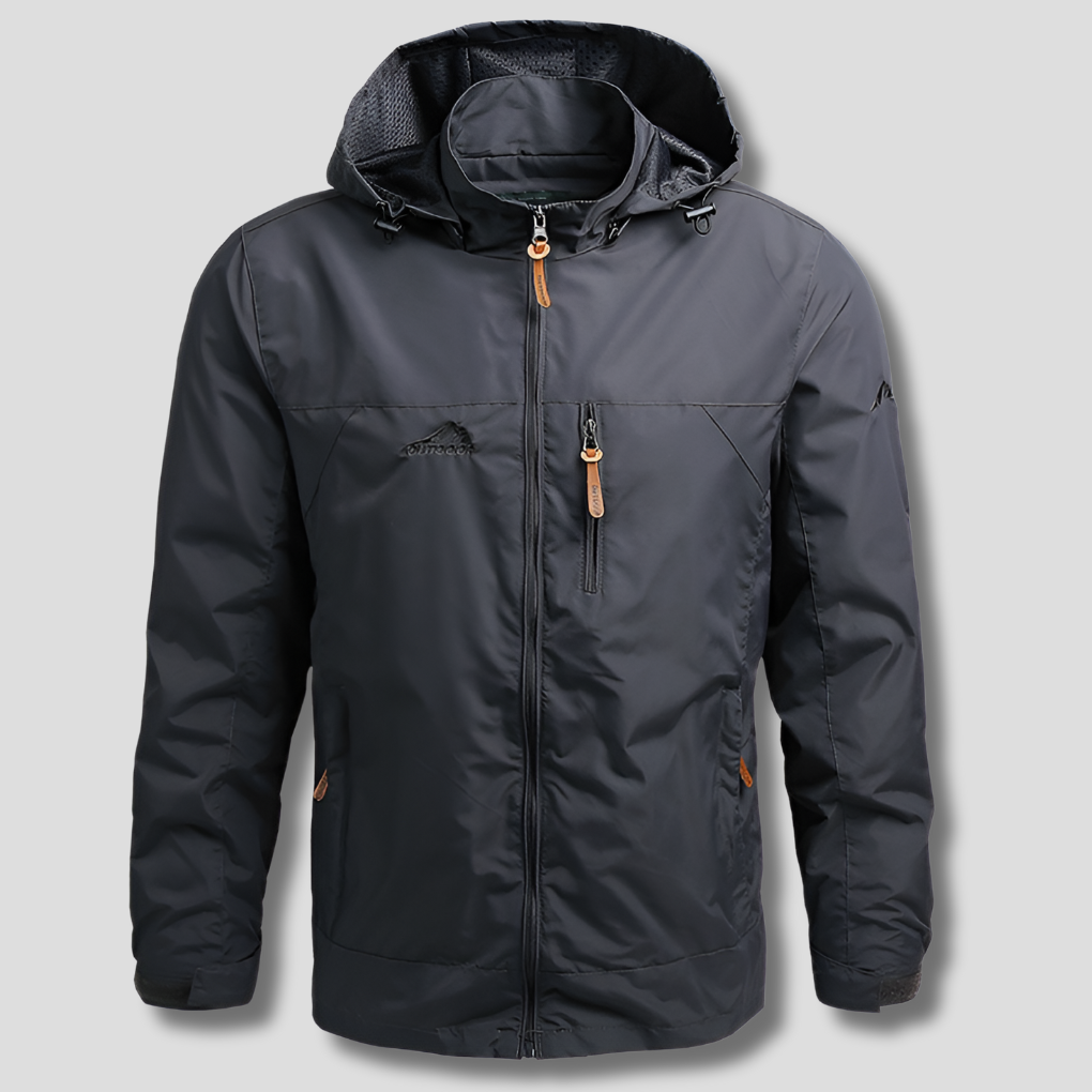 Veste outdoor imperméable et coupe-vent pour homme, veste de pluie