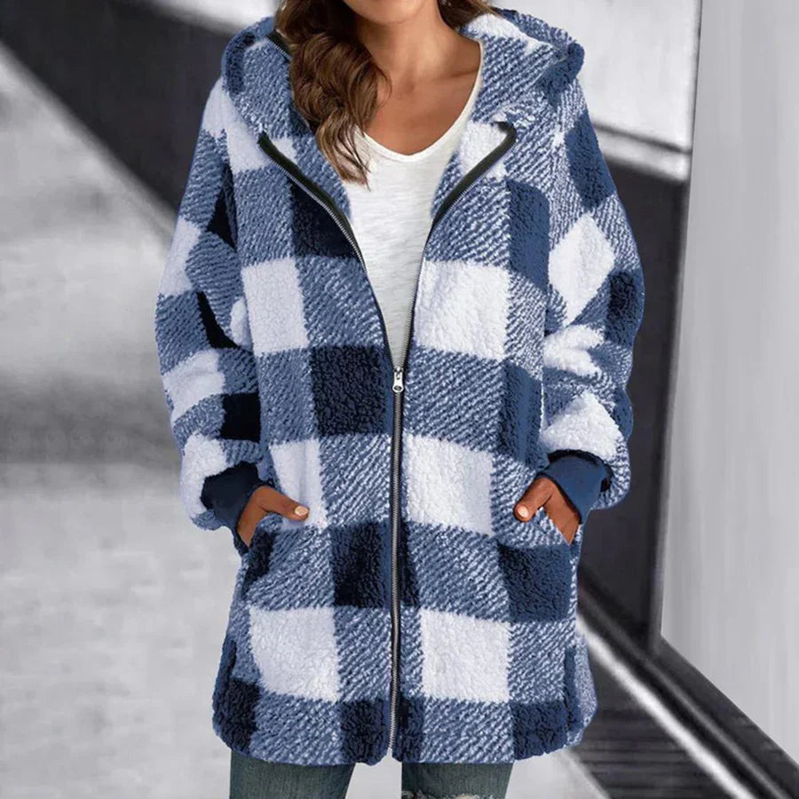 Sweat à capuche oversize en polaire de luxe