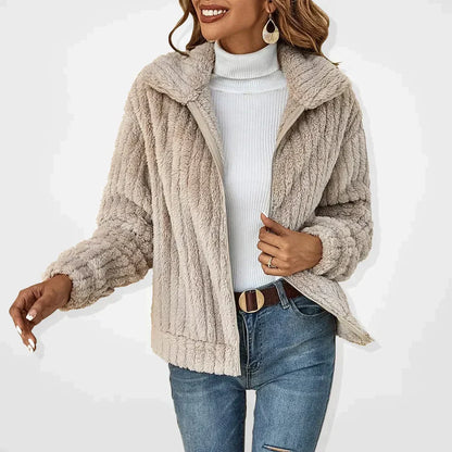 Veste d'hiver souple Motif texturé