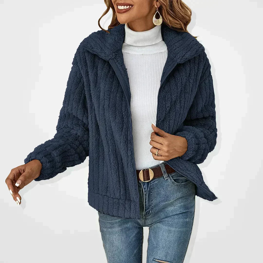 Veste d'hiver souple Motif texturé