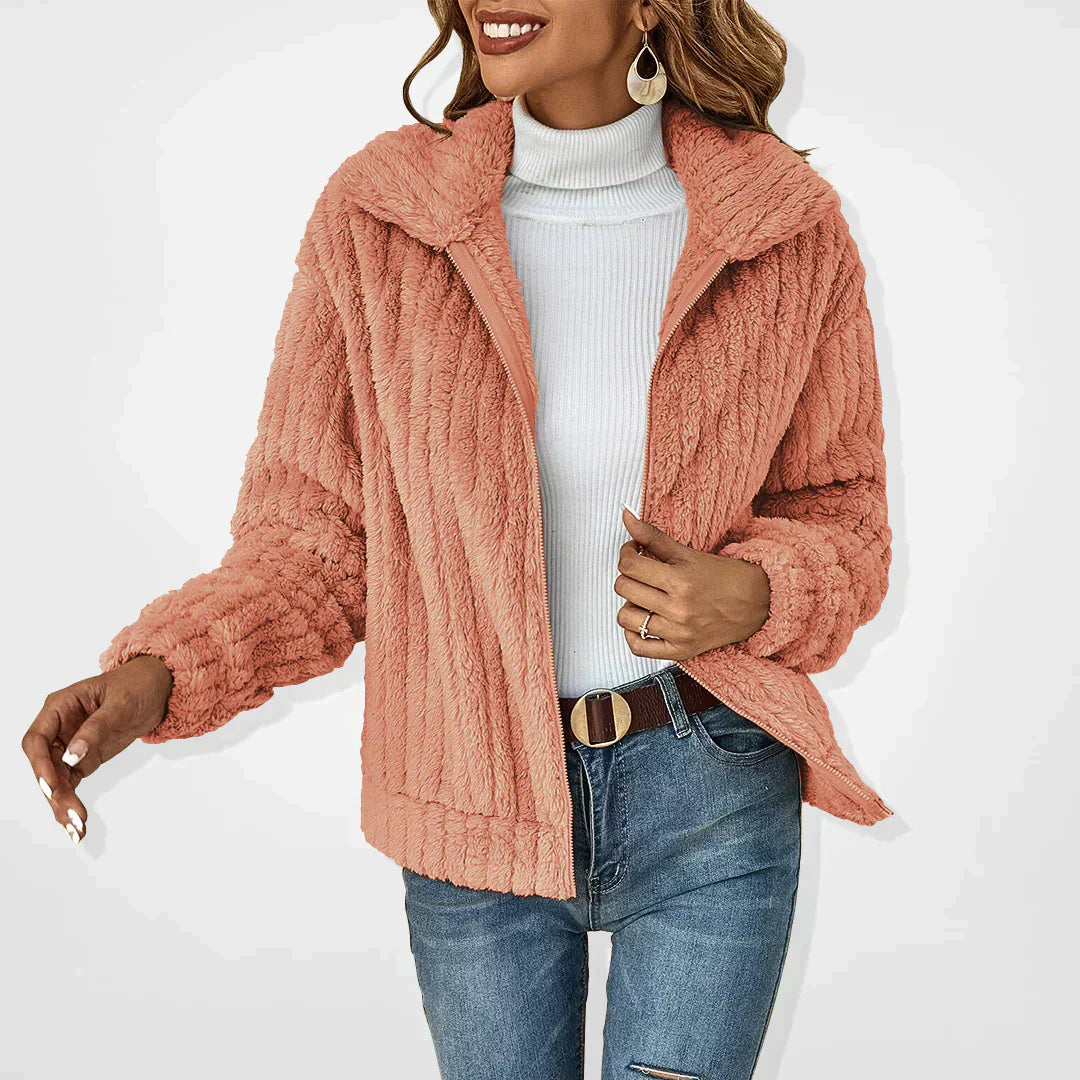 Veste d'hiver souple Motif texturé