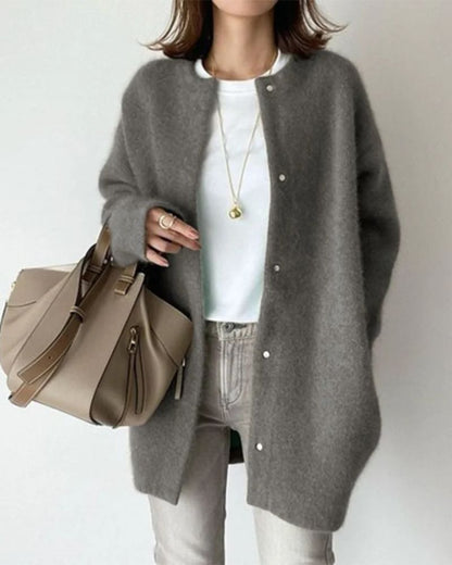 Écharpe femme Cardigan Doux Laineux