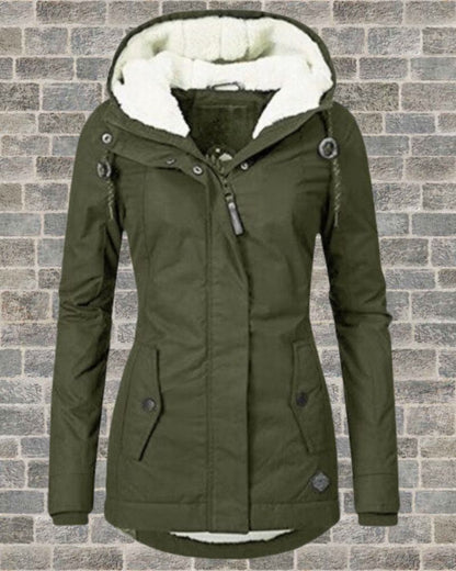 Manteau plissé élégant en coton