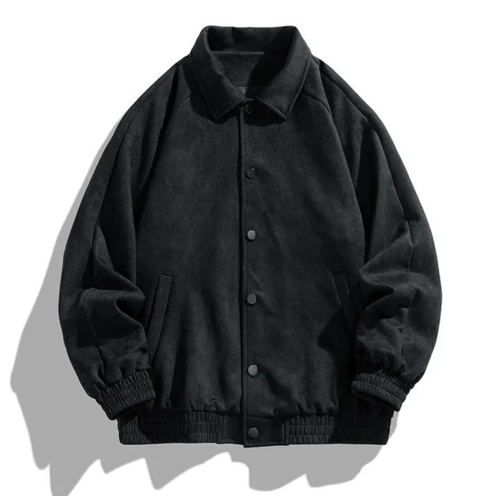 Blouson aviateur homme oversize style rétro