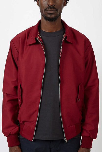 Blouson bomber léger pour homme avec fermeture éclair