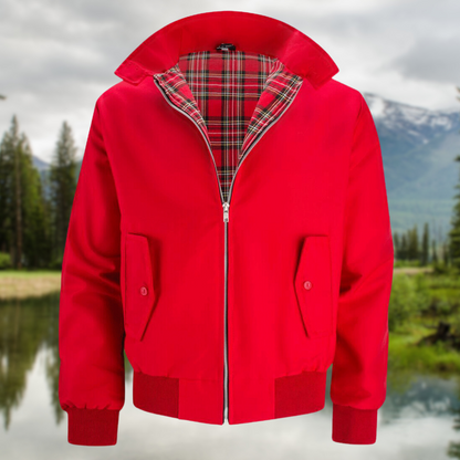 Blouson bomber léger pour homme avec fermeture éclair