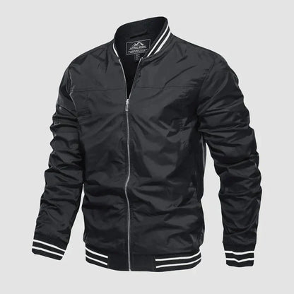 Blouson léger homme style bomber avec fermeture éclair
