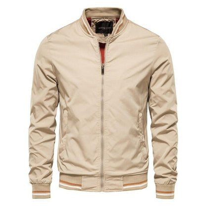 Blouson aviateur homme slim fit zippé