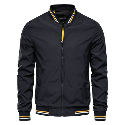 Blouson aviateur homme slim fit zippé
