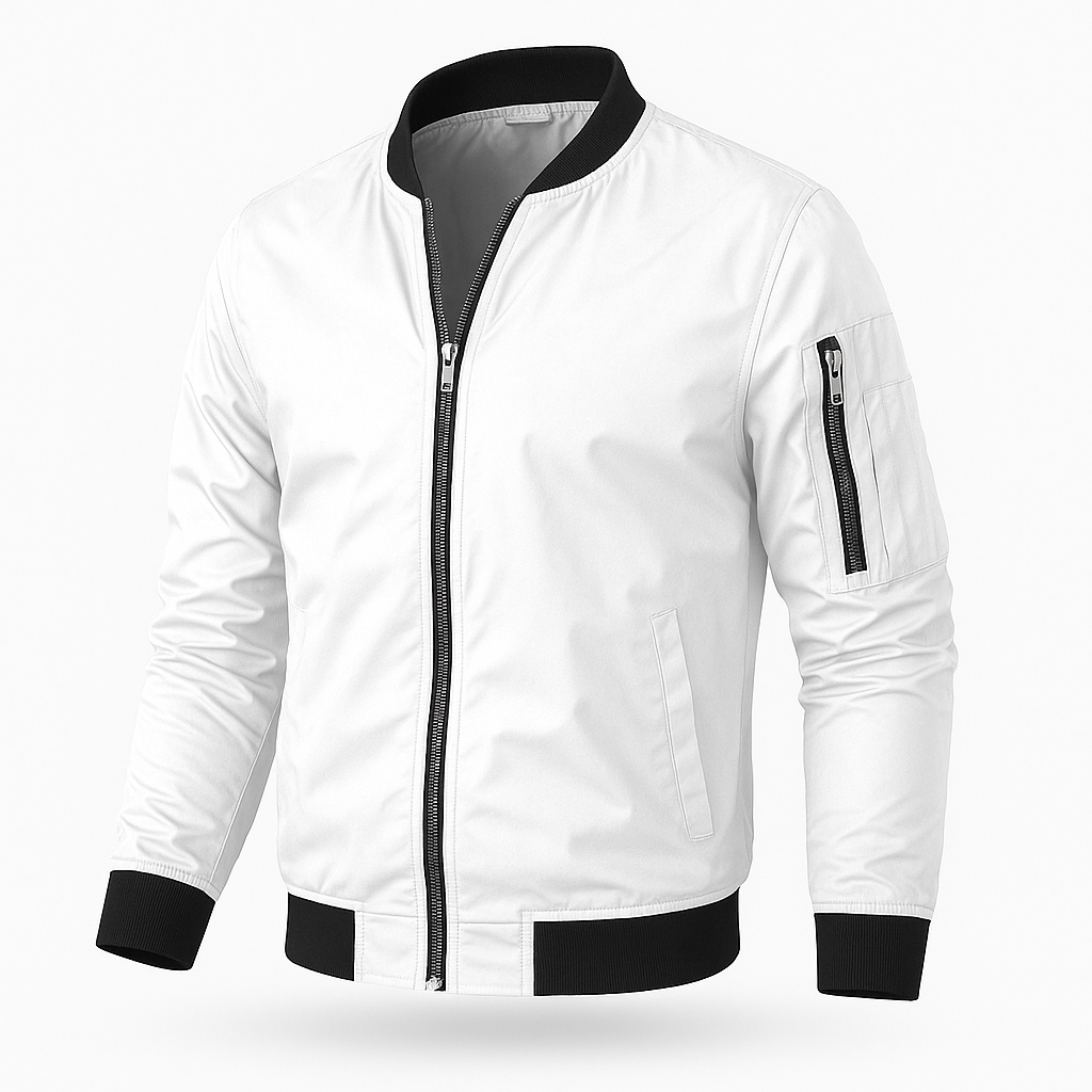 Blouson bomber léger homme coupe-vent été
