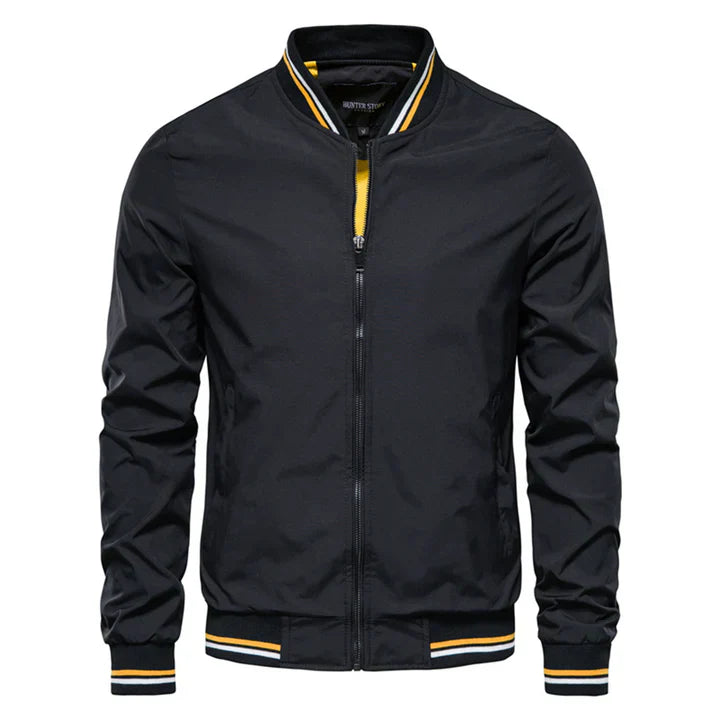 Blouson d'été coupe-vent pour homme, avec fermeture éclair