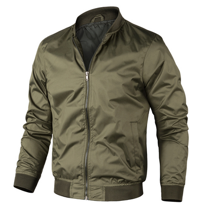 Blouson d'aviateur pour homme, décontracté, style vintage