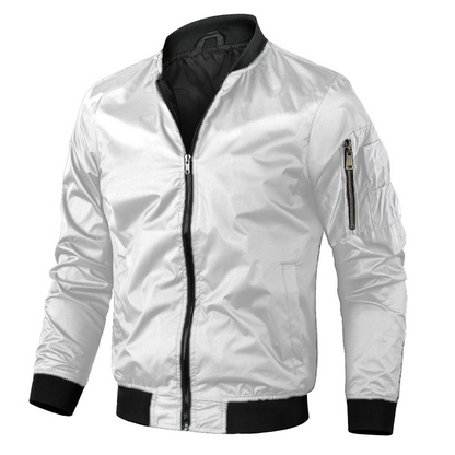 Blouson d'aviateur pour homme, décontracté, style vintage