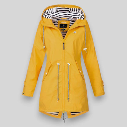 Veste de pluie pour femme imperméable style élégant