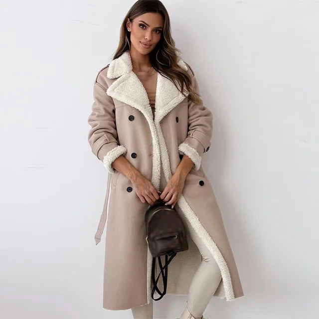 Veste longue élégante pour femme