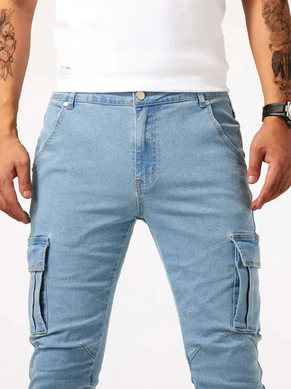 Pantalon cargo relax homme confortable