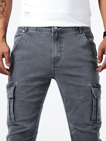 Bequeme Herren Cargohose Relaxed Fit - IdealeKleiden