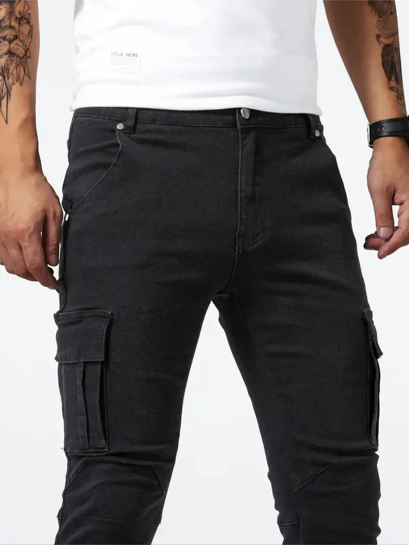 Pantalon cargo relax homme confortable
