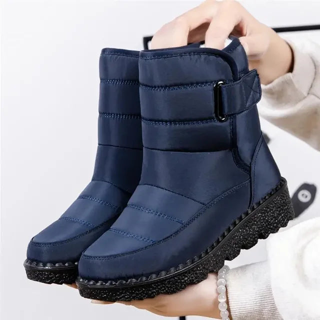Bottes d'hiver pour femmes Imperméables Antidérapantes Grandes tailles