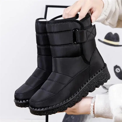 Bottes d'hiver orthopédiques chaudes et isolées