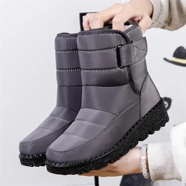 Bottes d'hiver orthopédiques chaudes et isolées