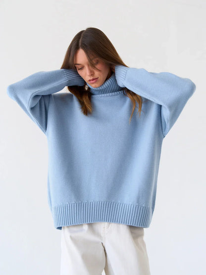 Pull Col Roulé ConfortableCoupe Ample